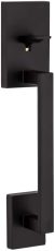 Kwikset 98150-011 San Clemente Front Door Handle with Interior Halifax Lever
